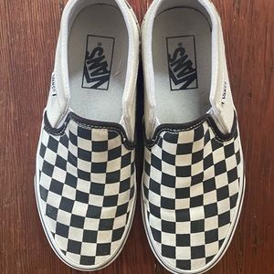 Checkered vans